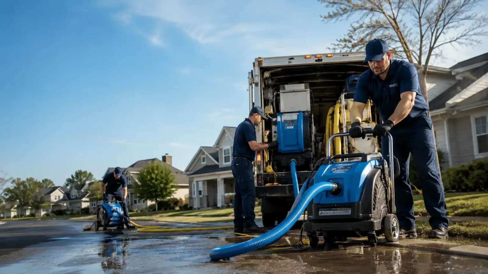 Flood Damage Cleanup in Coopers Plains, NY